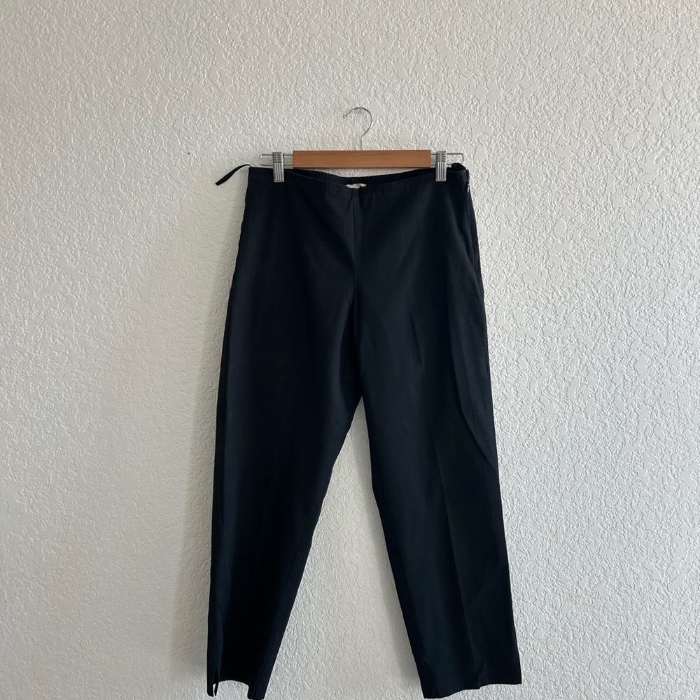 Eileen Fisher Men's Elegant Black Ponte Pants